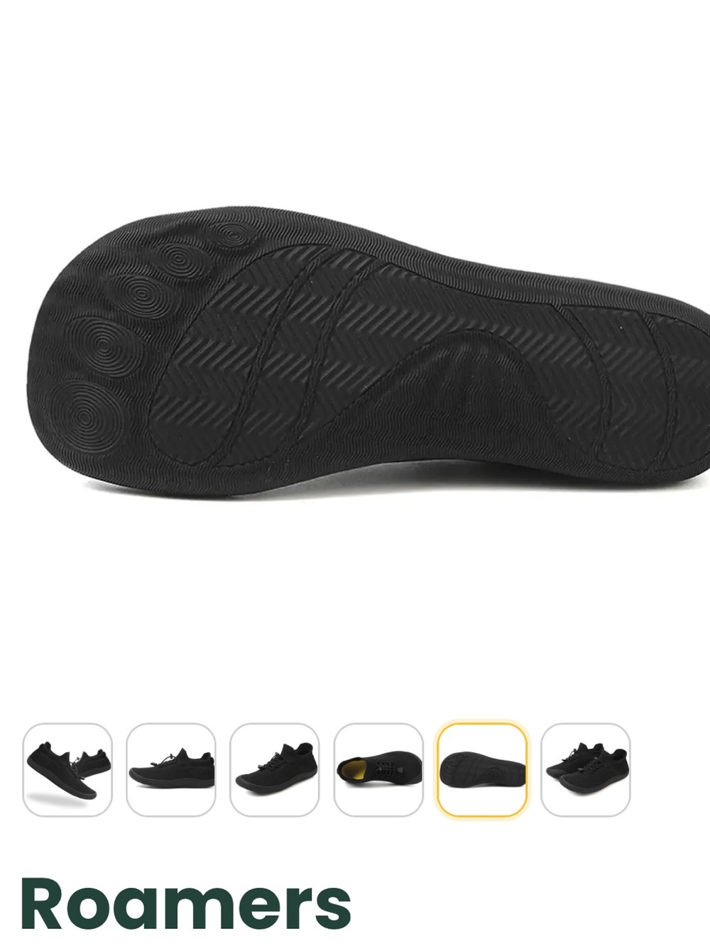 Size 38 Black Roamers - Bearefoot - Picture 3 of 6